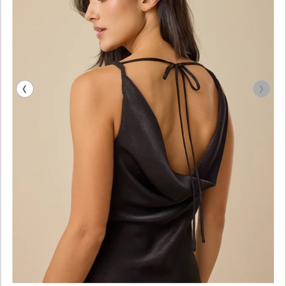 Altar'd State Black Maxi Dress - Picture 3 of 4